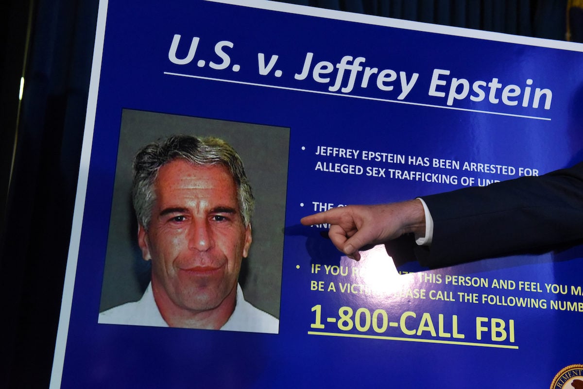 US Attorney for the Southern District of New York Geoffrey Berman announces charges against Jeffery Epstein
