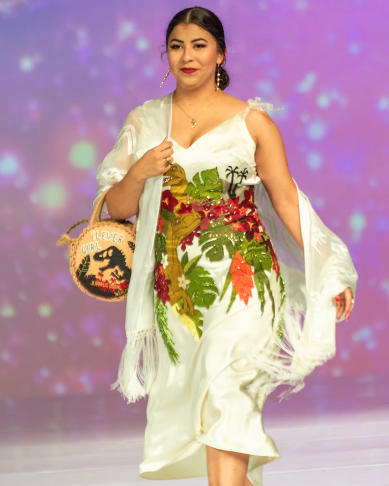 Adria Renee was the Judge's Choice winner of the Her Universe Fashion Show at SDCC 2019.