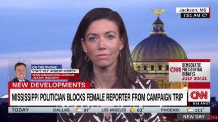 Reporter Larrison Campbell addresses Mississippi gubernatorial candidate on CNN.