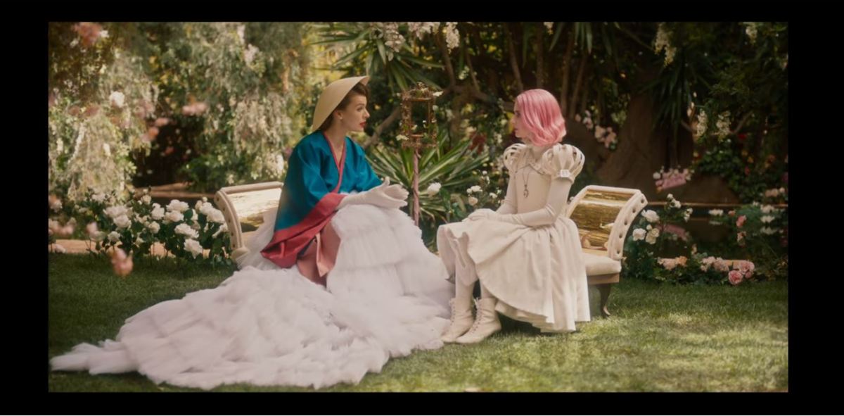 milla jovovich and emma roberts in paradise hills