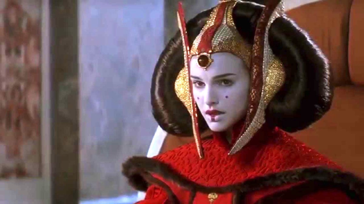 Queen Amidala of Naboo in Star Wars: The Phantom Menace.