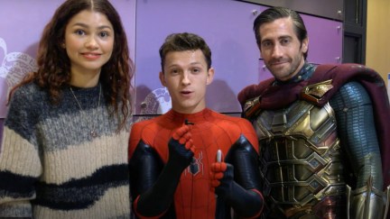 Zendaya, Tom Holland, and Jake Gyllenhaal all teamed up to bring smiles to children's faces at the Children's Hospital of Los Angeles.