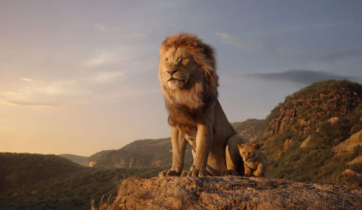 Simba and Mufasa in The Lion King
