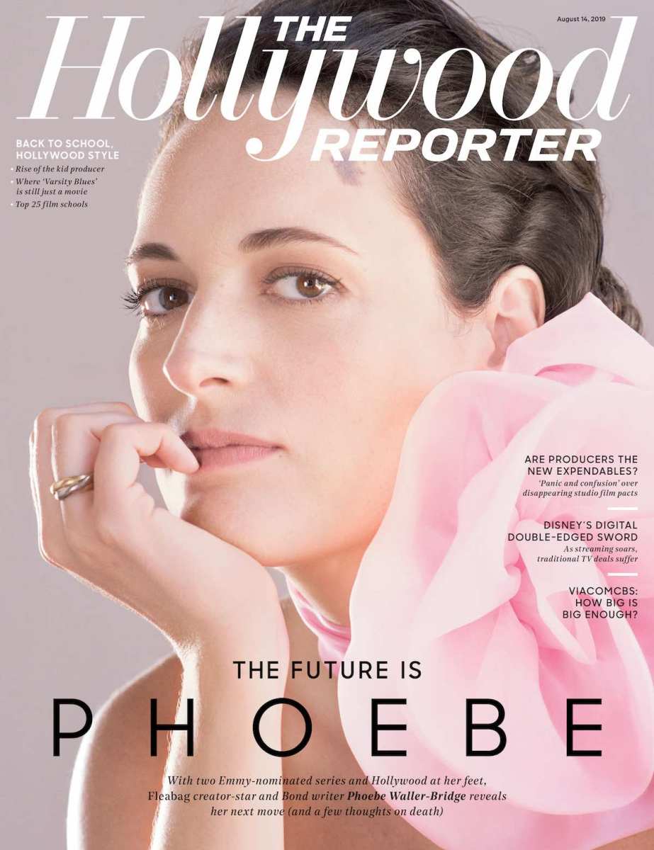 Phoebe Waller-Bridge on the cover of The Hollywood Reporter.