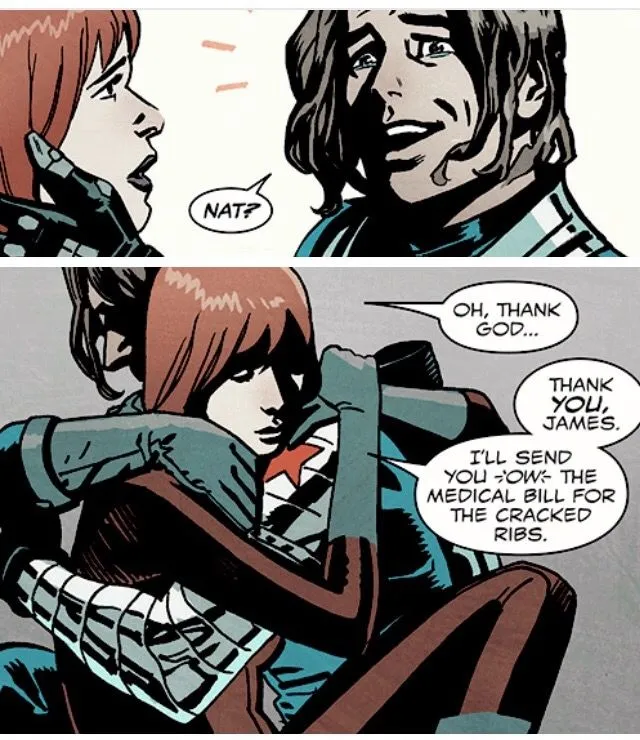 Bucky/Nat panel