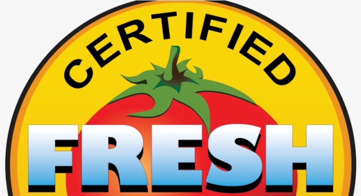 Rotten Tomatoes certified fresh logo.