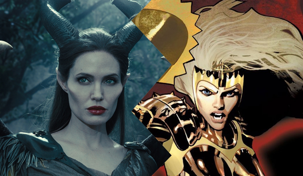Angelina Jolie Malefient and Thena
