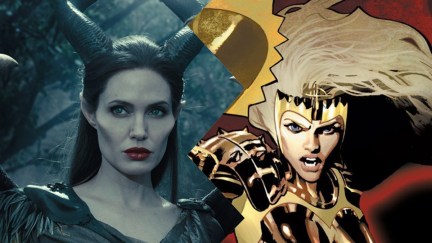 Angelina Jolie Malefient and Thena