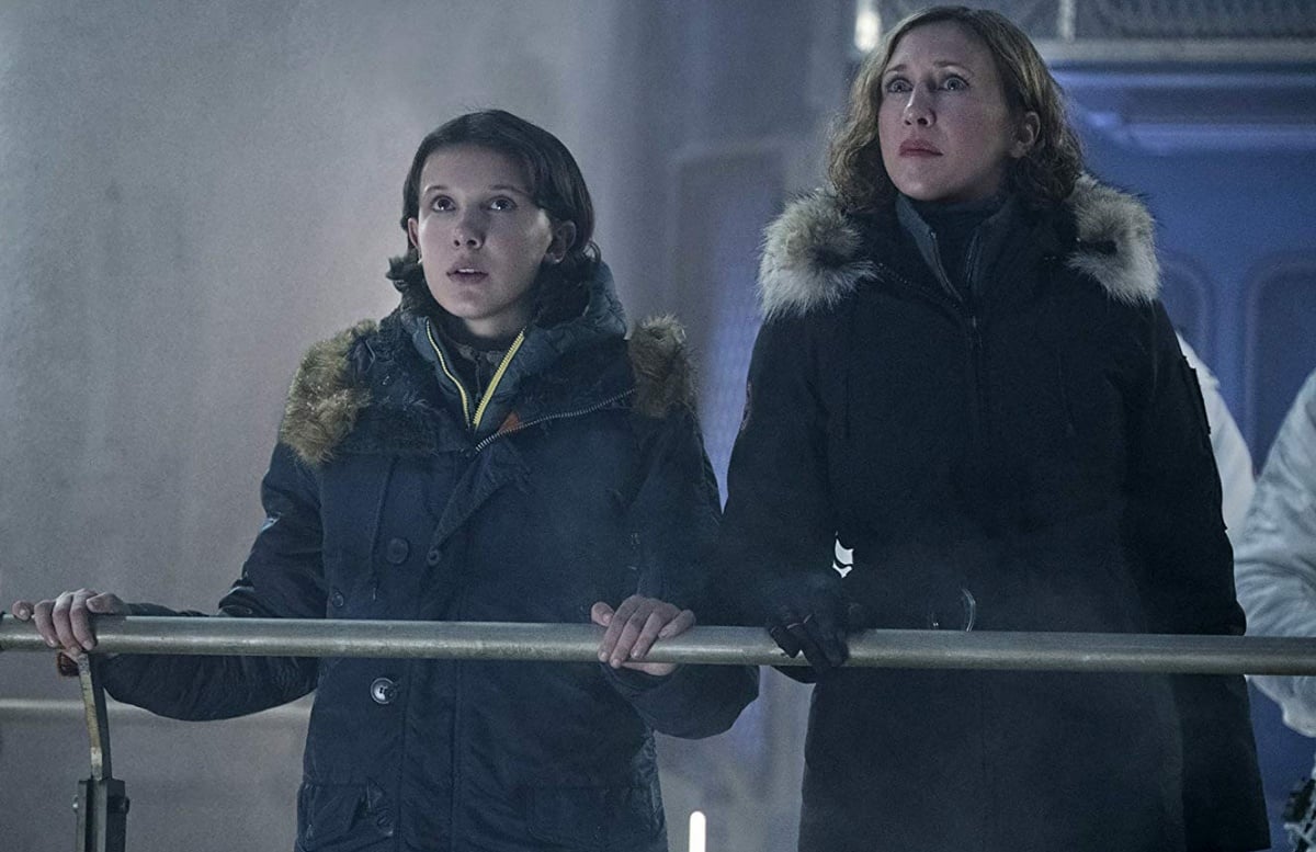 Vera Farmiga and Millie Bobby Brown in Godzilla: King of the Monsters (2019)