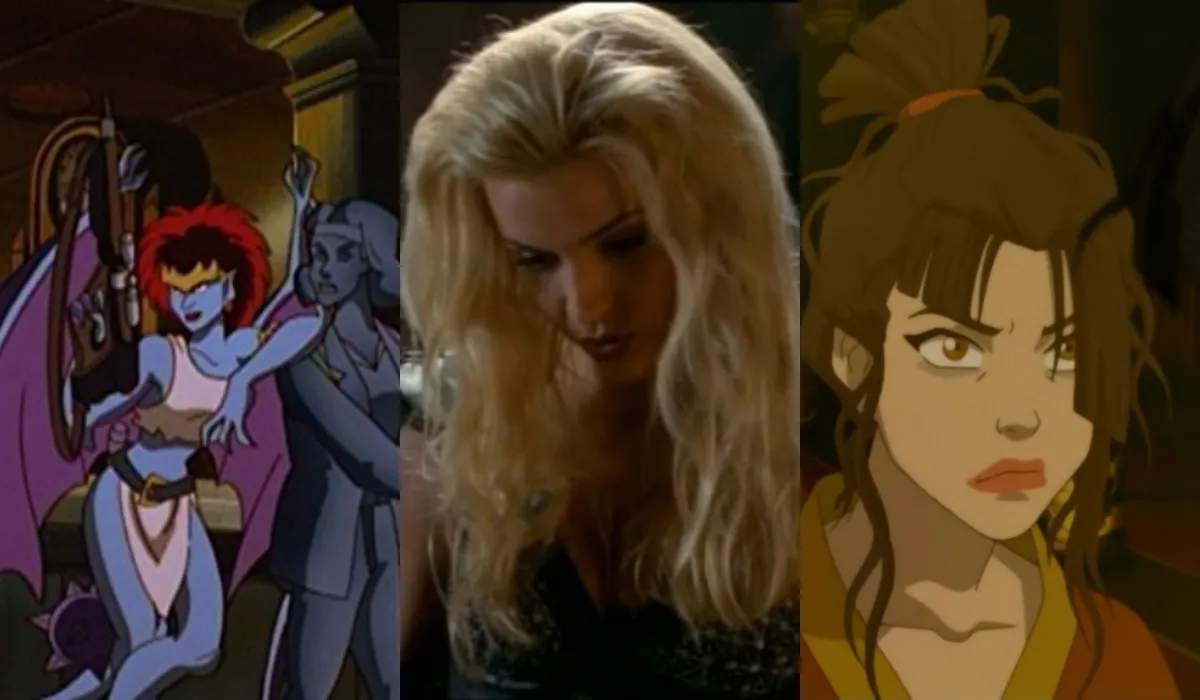 Demona from Gargoyles, Azula from Avatar the Last Airbender, Callisto from Xena