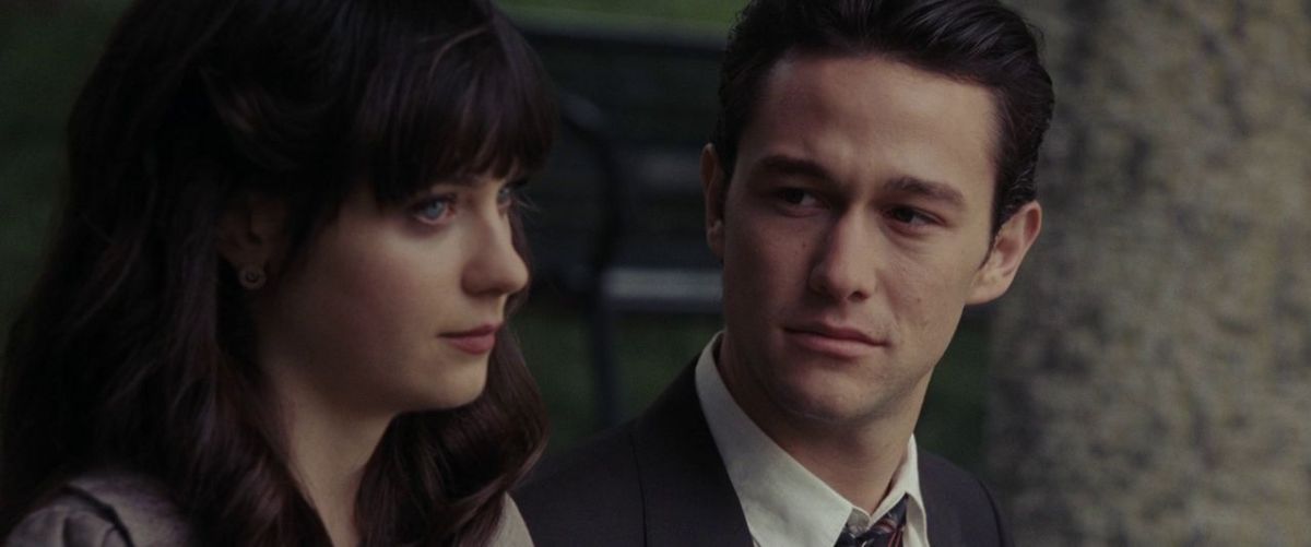 Zooey Deschanel and Joseph Gordon-Levitt in (500) Days of Summer (2009)