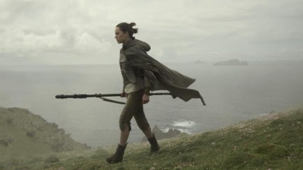 Daisy Ridley in Star Wars: Episode VIII - The Last Jedi (2017)