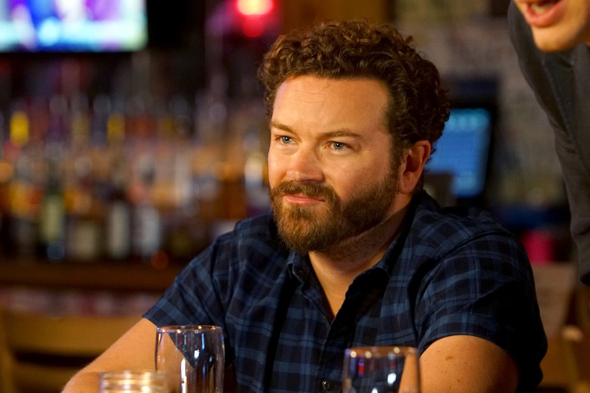 Danny Masterson makes a stink face in a still from The Ranch.