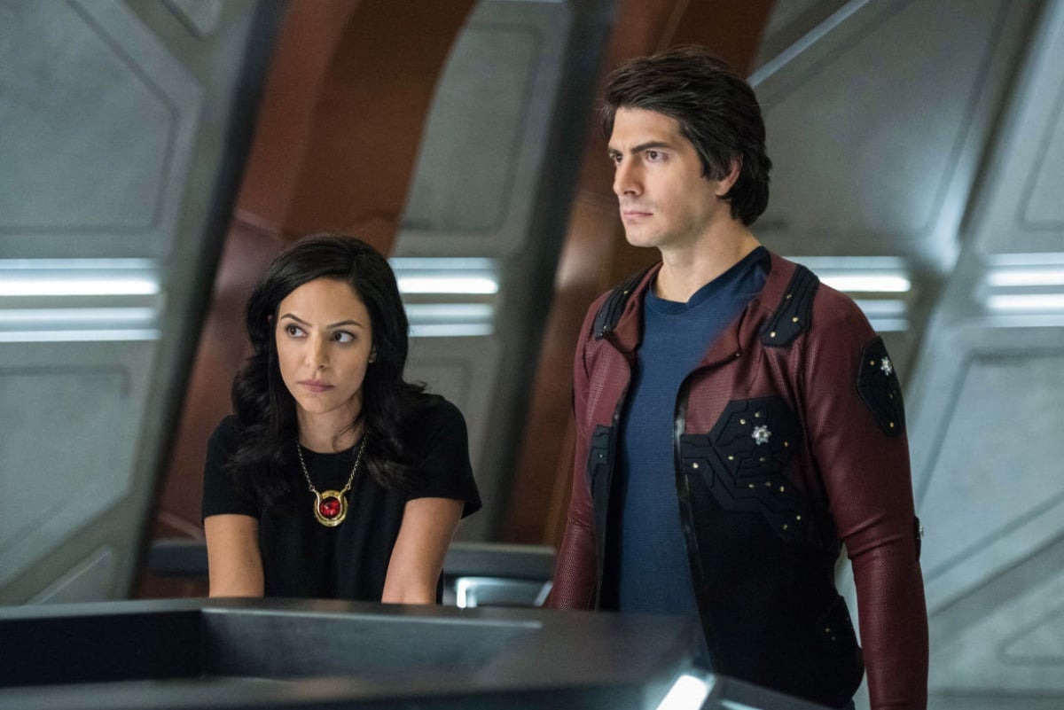 Brandon Routh and Courtney Ford on DC's Legends of Tomorrow