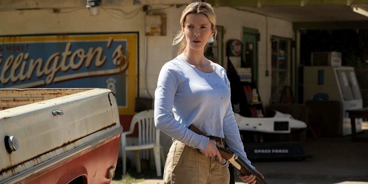 betty gilpin in universal's the hunt