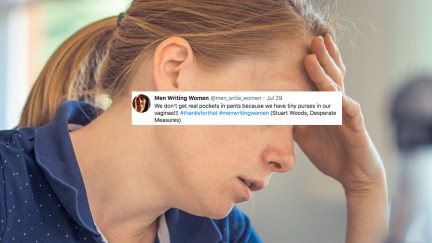 We're just as tired of bad prose about women as you are, so check out the account Men Writing Women on Twitter.