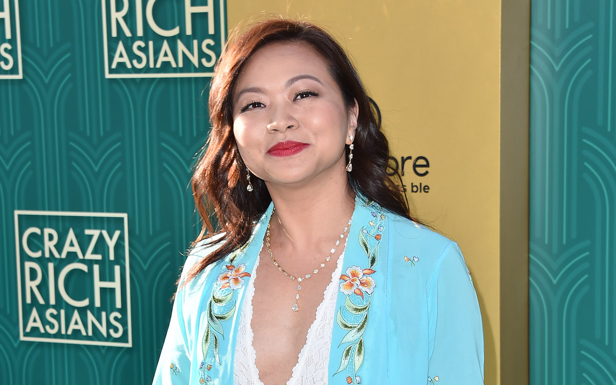 Adele Lim on the red carpet at the Crazy Rich Asians premiere.