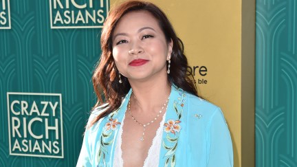 Adele Lim on the red carpet at the Crazy Rich Asians premiere.