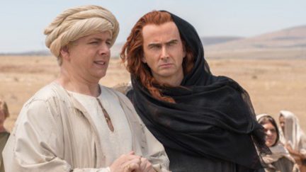 Good Omens starring Michael Sheen as Aziraphale and David Tennant as Crowley