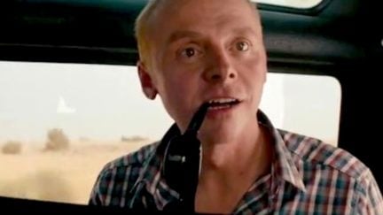 Simon Pegg as Benji in Mission: Impossible - Ghost Protocol.