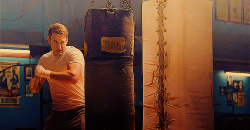 steve rogers boxing
