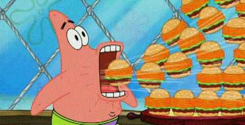 Patrick Starr and burgers