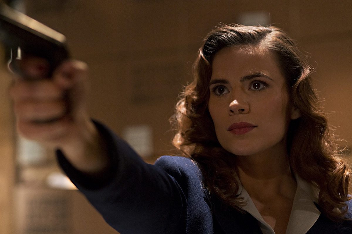 MARVEL'S AGENT CARTER - MARVEL'S AGENT CARTER, played by CAPTAIN AMERICA'S HAYLEY ATWELL follows the cliffhanger adventures of a post-WW2 era super-spy who has to hide her activities from everyone she knows, including her superiors.