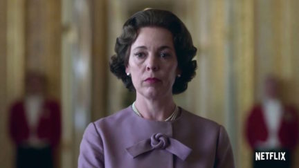 Olivia Colman as Queen Elizabeth II in The Crown