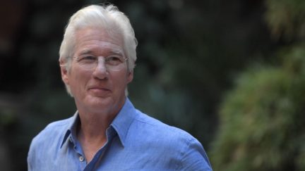 Richard Gere poses outdoors during a photocall.
