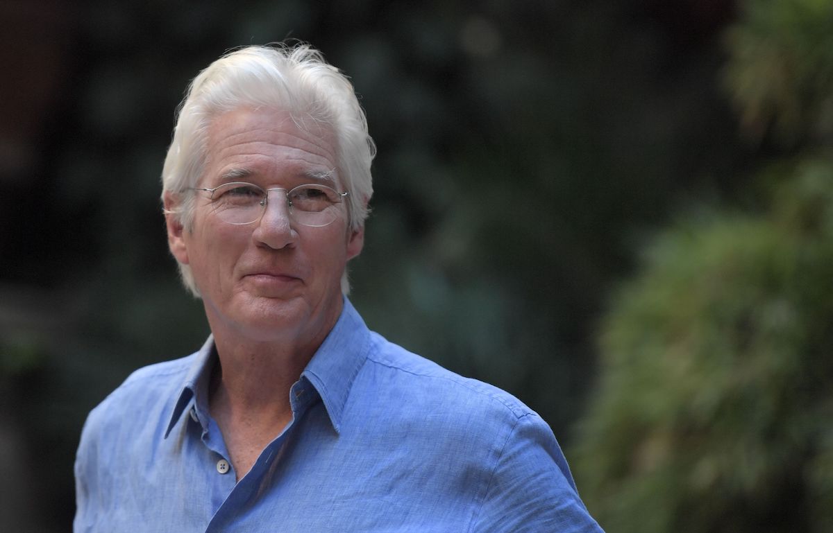 Richard Gere poses outdoors during a photocall.