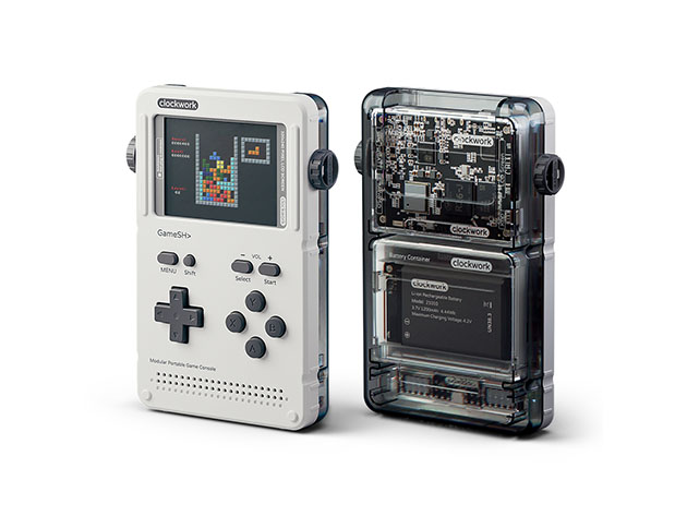 A Game Boy-shaped game emulator.