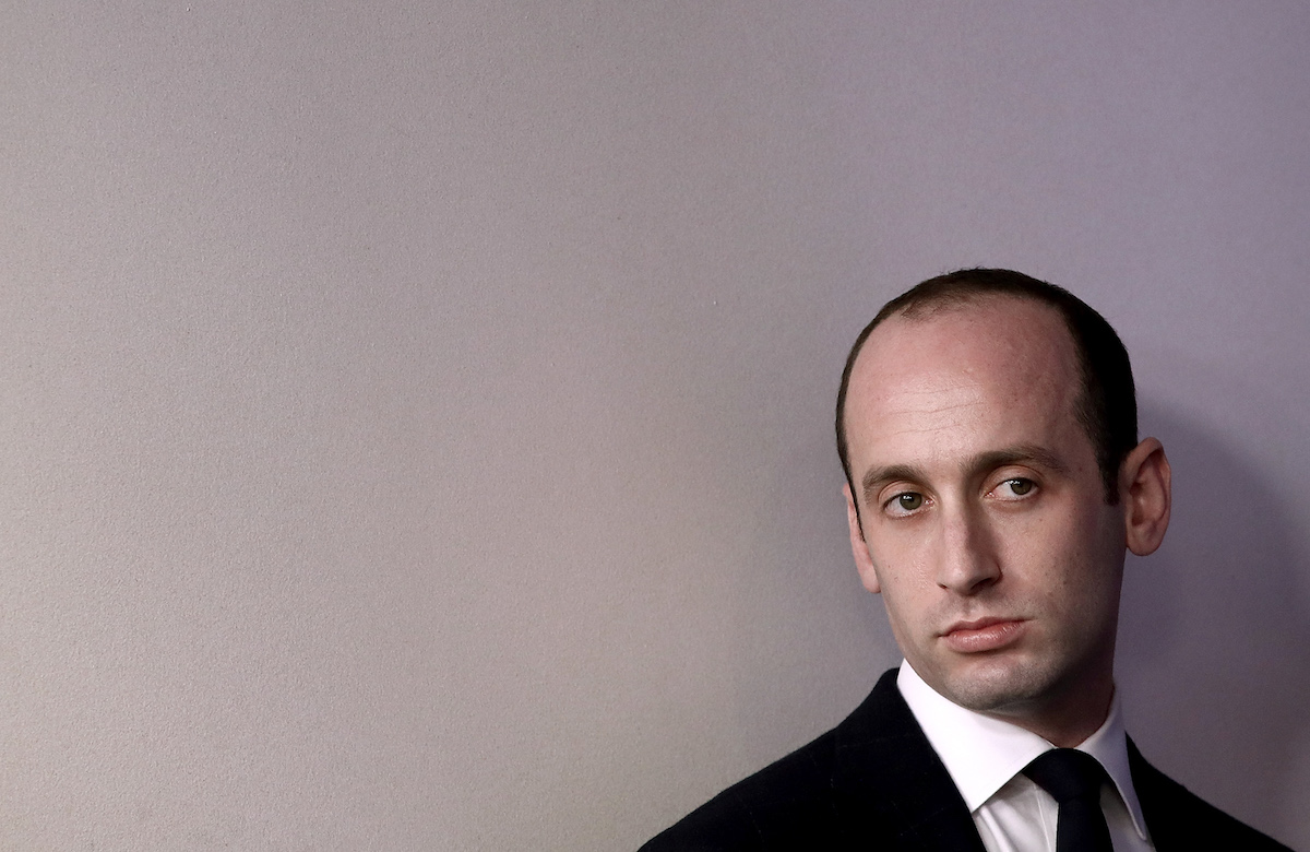 Everyone Is Way Too Surprised That Stephen Miller Has a Girlfriend