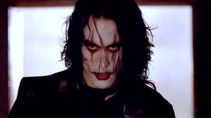 Brandon Lee in Th Crow