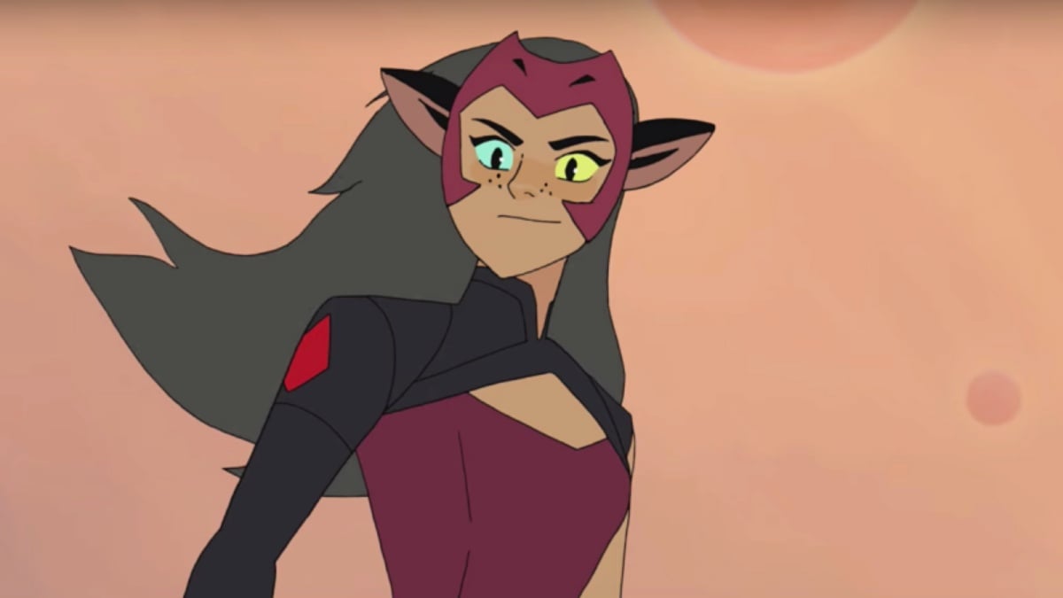 Catra on She-Ra in her new costue