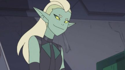 non binary actor Jacob Tobia playing Double Trouble on She-Ra