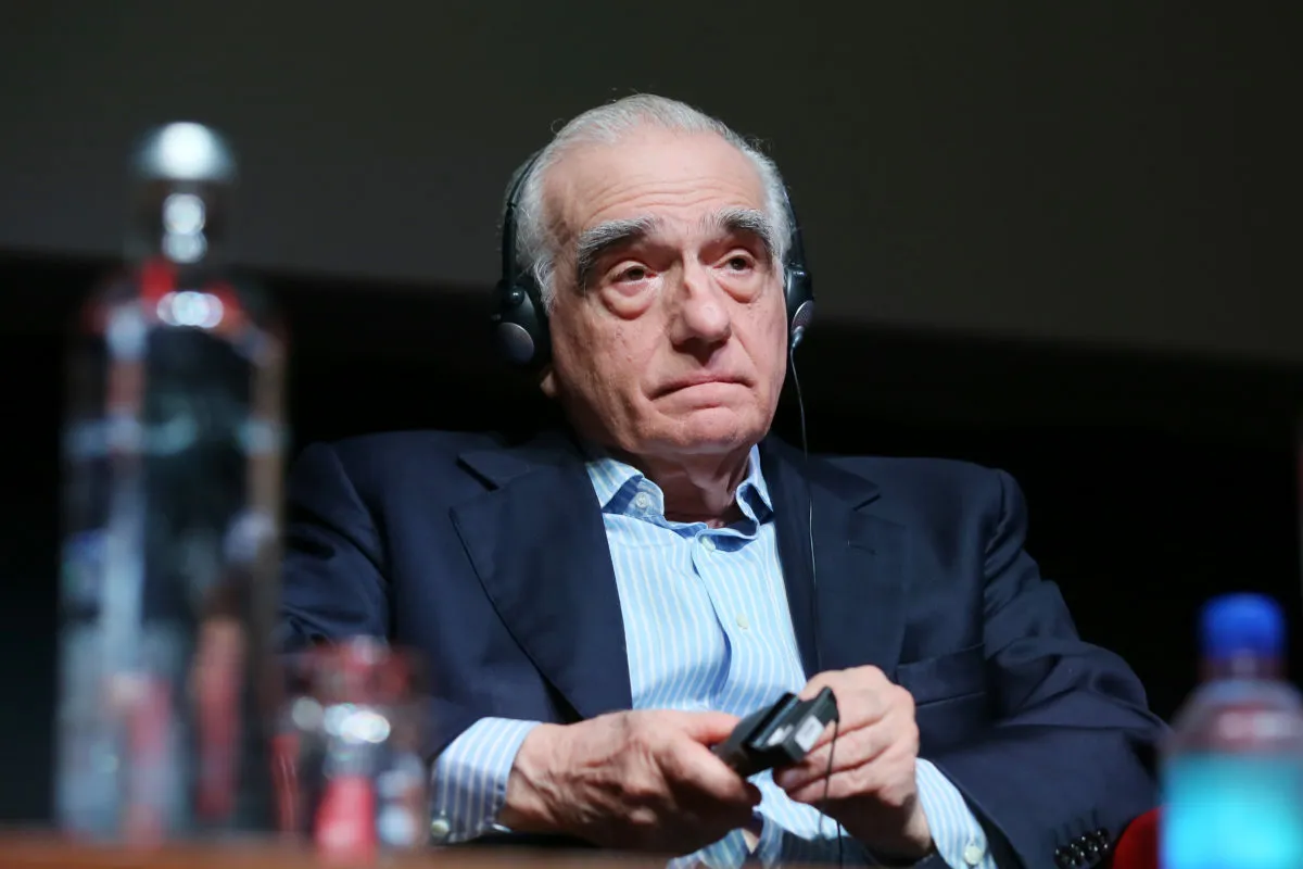 Martin Scorsese at the Rome Film Festival