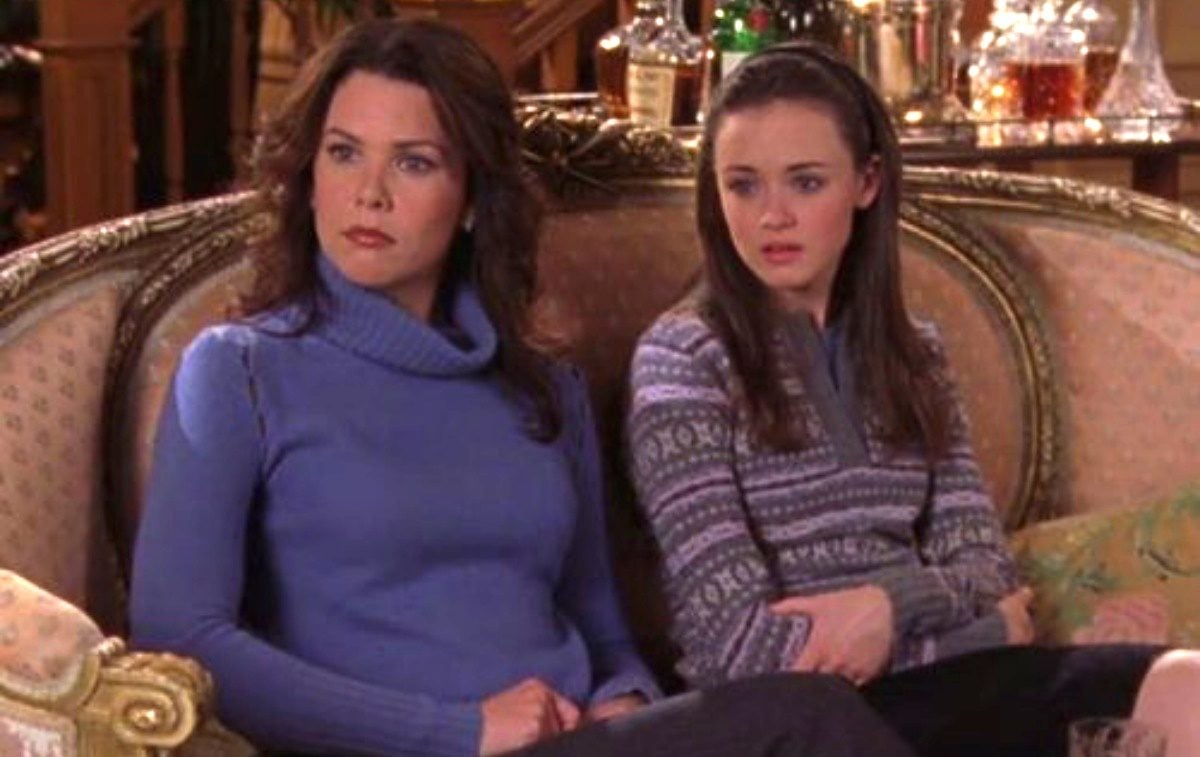 Lorelai and Rory, the Gilmore Girls.