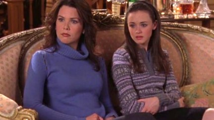 Lorelai and Rory, the Gilmore Girls.