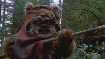 Wicket in Star Wars: Return of the Jedi