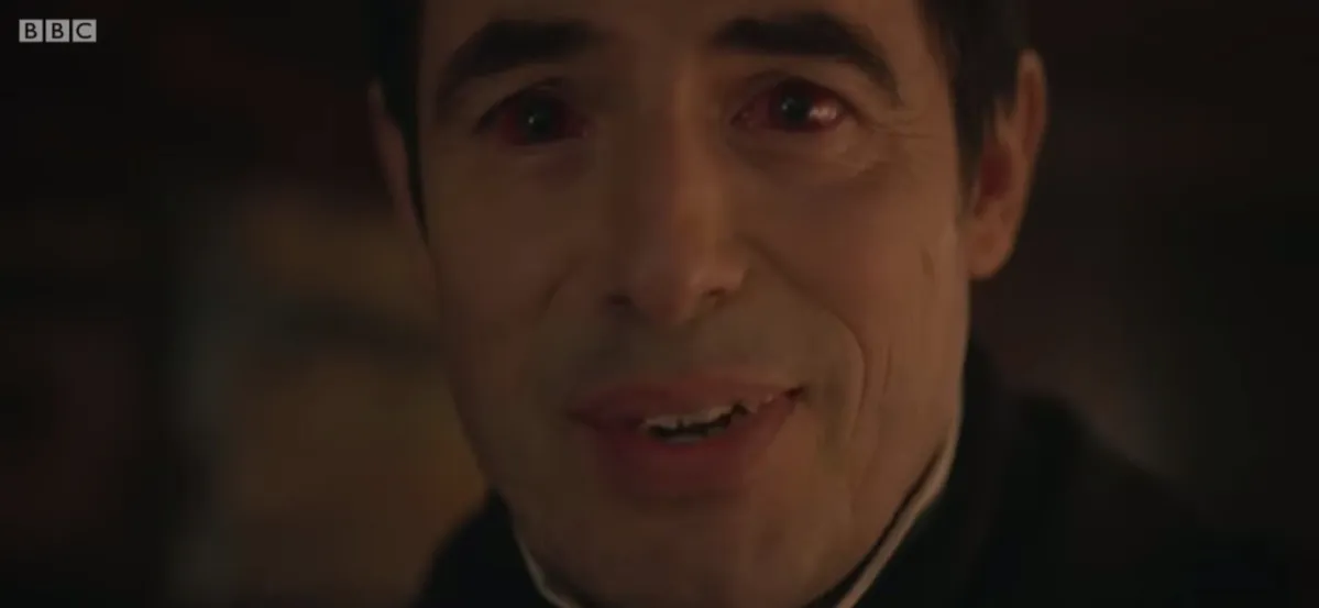 Screengrab from Moffat's Dracula