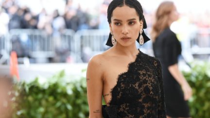 NEW YORK, NY - MAY 07: Zoe Kravitz attends the Heavenly Bodies: Fashion & The Catholic Imagination Costume Institute Gala at The Metropolitan Museum of Art on May 7, 2018 in New York City. (Photo by Jamie McCarthy/Getty Images)