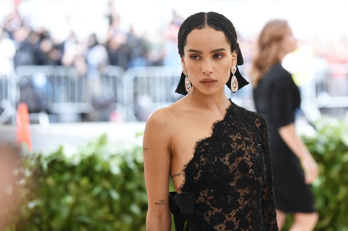 NEW YORK, NY - MAY 07: Zoe Kravitz attends the Heavenly Bodies: Fashion & The Catholic Imagination Costume Institute Gala at The Metropolitan Museum of Art on May 7, 2018 in New York City. (Photo by Jamie McCarthy/Getty Images)