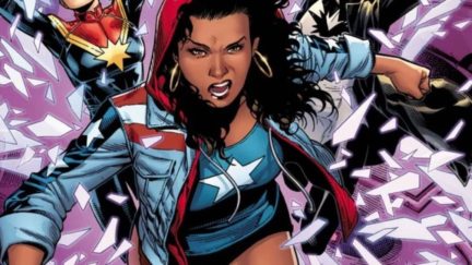 America Chavez in Marvel Comics.