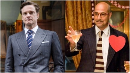 Colin Firth and Stanley Tucci to play a couple in Supernova