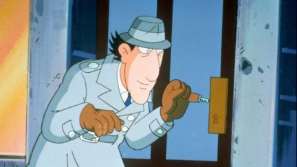 Inspector gadget in the original cartoon