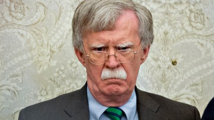 John Bolton looks super mad.