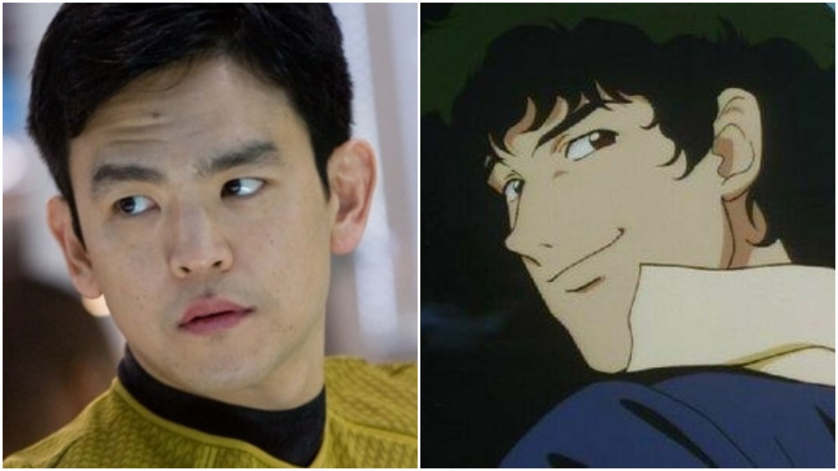 John Cho plays Spike Spiegel in Cowboy Bebop