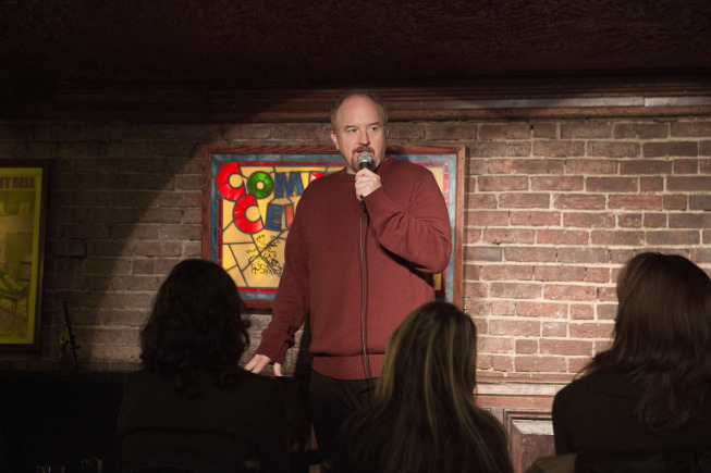 Louis CK in the Comedy Cellar