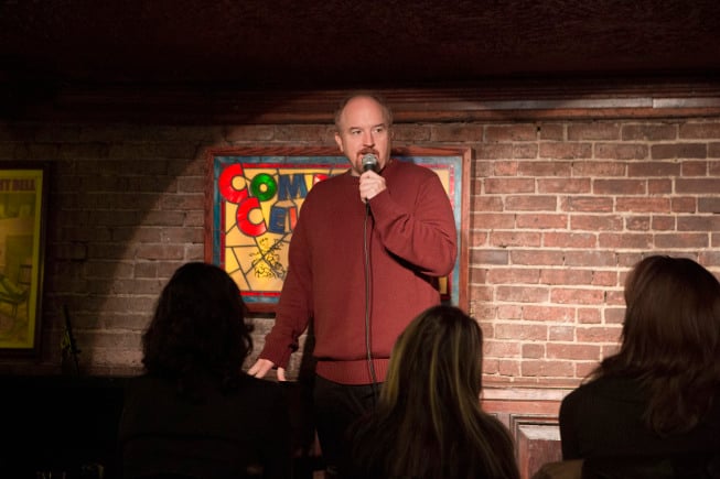 Louis CK in the Comedy Cellar