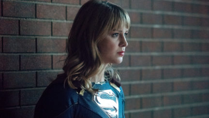 Kara looks worried on Supergirl